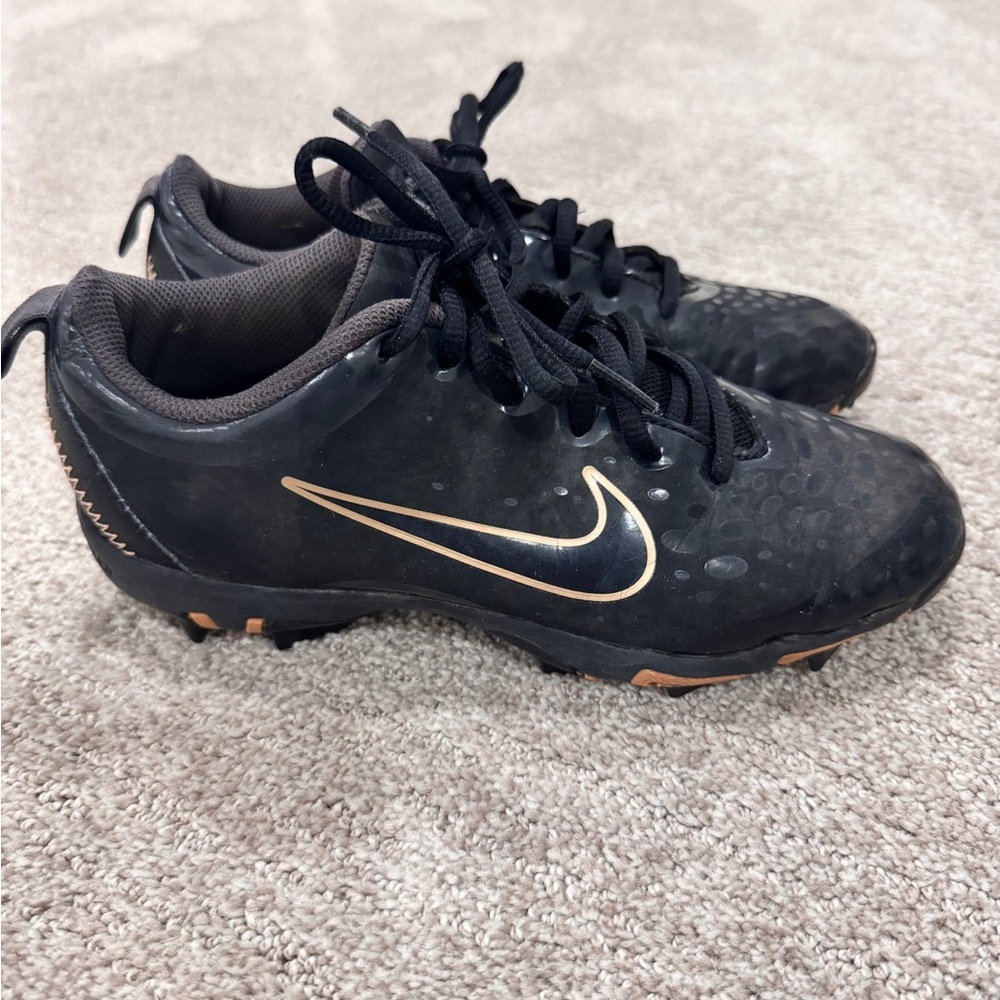 Nike Fastflex Softball Cleats - Black and Gold Sneakers